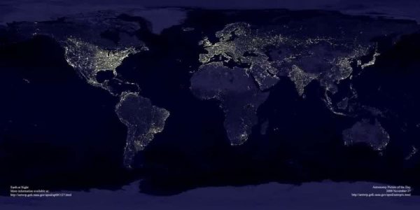 Google earth global economy map