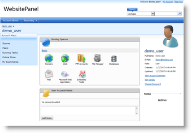 Dotnetpanel Hosting