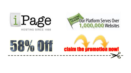 iPage $2.95 promotion