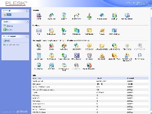 plesk web hosting control panel
